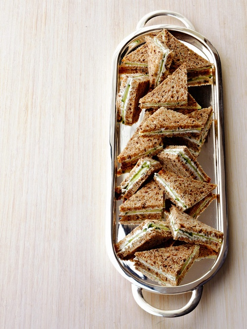 Как приготовить - Клаб сэндвичи (клубные сэндвичи) с козьим сыром и травами