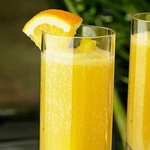 Коктейль «Апельсиново-ананасовая мимоза»