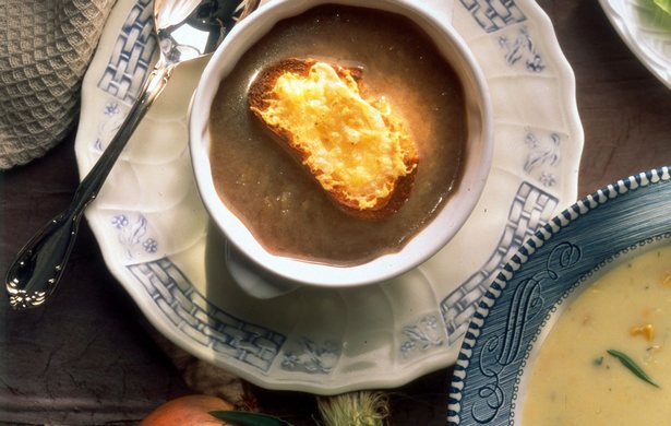 Фото Французский луковый суп