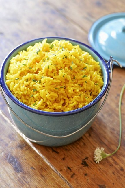 Как приготовить - Желтый рис
