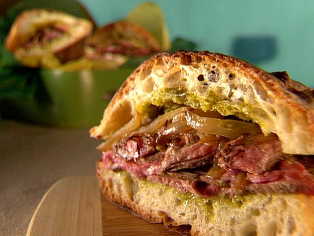 Фото Кубинский сэндвич с говядиной