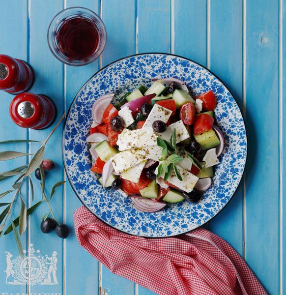 Как приготовить - Греческий салат Хориатики