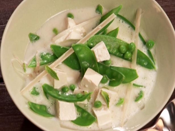 Фото Молочный суп с тофу по-тайски
