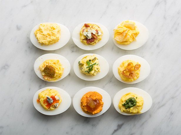 Фото Фаршированные яйца (10 рецептов)