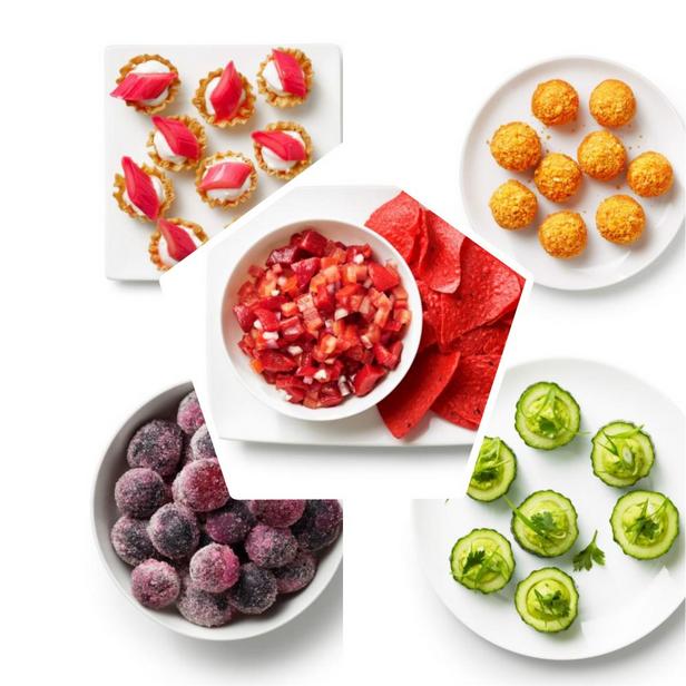 Фото 50 ярких цветных закусок: полезный перекус