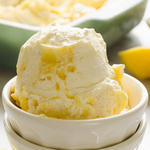 Мороженое из лимонного курда
