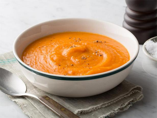 Кисло-сладкий суп из мускатной тыквы
