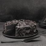 Чёрный шоколадный торт
