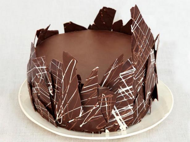 Шоколадный торт с кремом ганаш