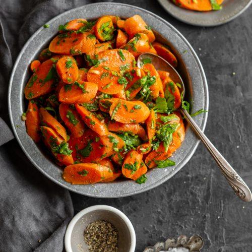 Фото Марокканский морковный салат