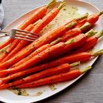 Морковь в винегретной заправке с лимоном и укропом (в пароварке)