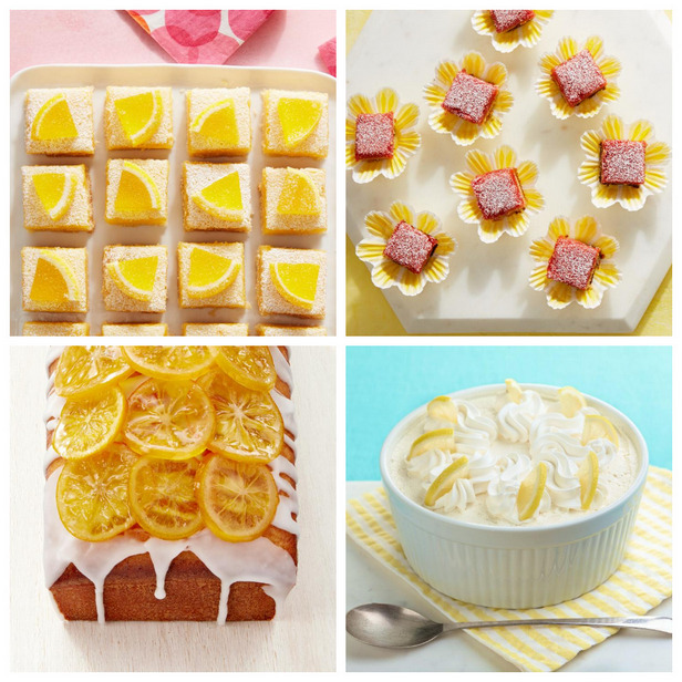 Фото Весенние лимонные десерты для приема гостей