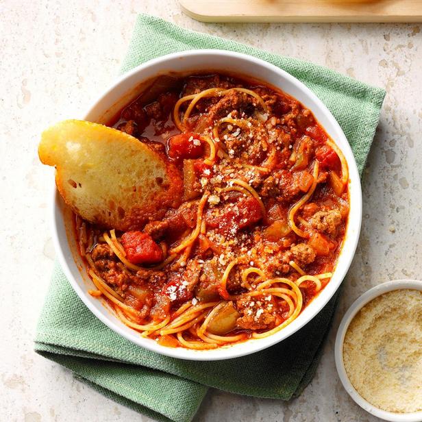 Фото Мясной соус для спагетти
