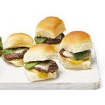 Слайдер-сэндвичи с грибами шиитаке