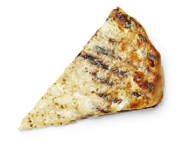 Белая пицца с чесноком