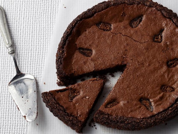 Фото Шоколадный тарт с франжипаном без глютена