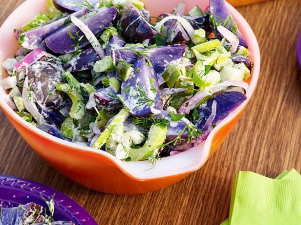 Как приготовить - Фиолетовый картофельный салат