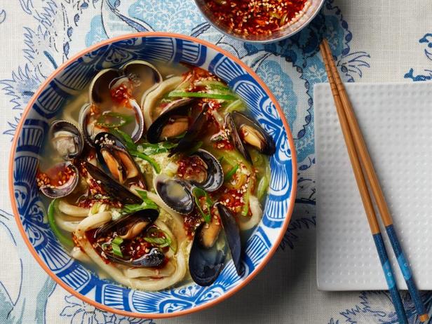 Как приготовить - Хэмуль калькуксу: Корейская лапша с морепродуктами