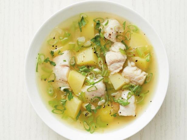 Как приготовить - Острый рыбный суп с картофелем
