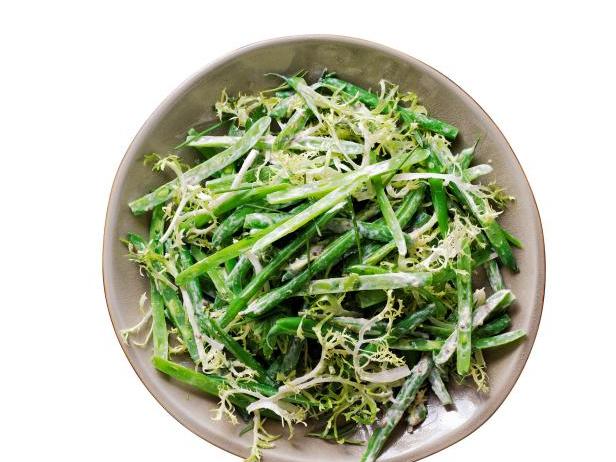 Как приготовить - Салат из зелёной фасоли в сметанной заправке