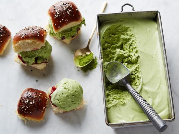 Как приготовить - Сэндвич-мороженое с зелёным чаем