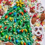 Шоколадная плитка «Рождественская ель»
