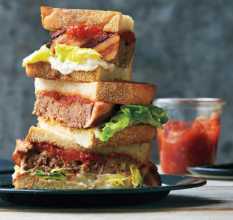 Как приготовить - Чайные сэндвичи с митлофом и томатным джемом