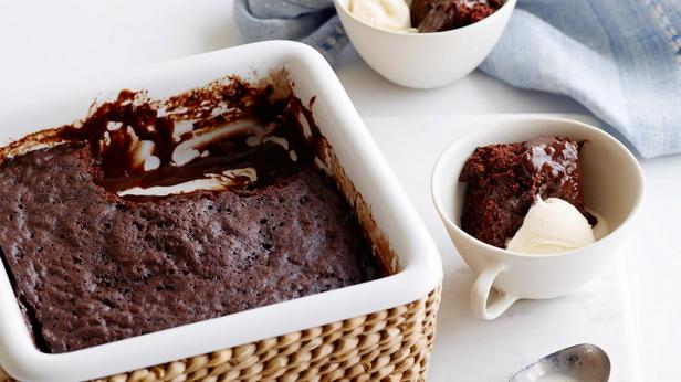 Как приготовить - Шоколадный пудинговый торт в микроволновке
