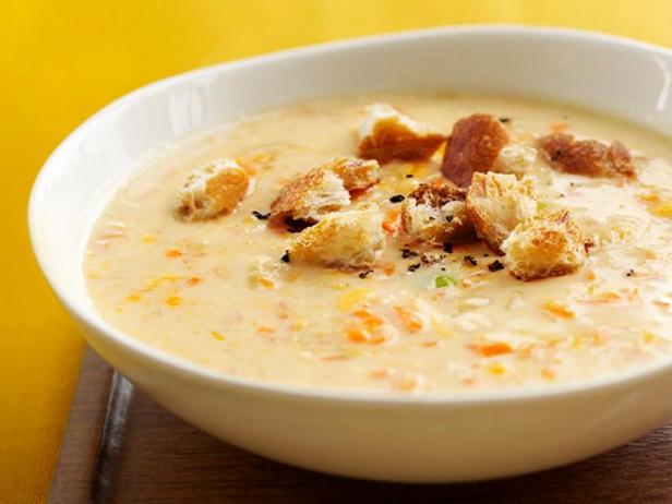 Как приготовить - Сырный суп с хреном