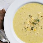 Кукурузный суп с тимьяном
