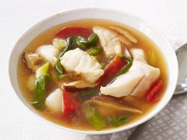 Как приготовить - Имбирный суп с морепродуктами