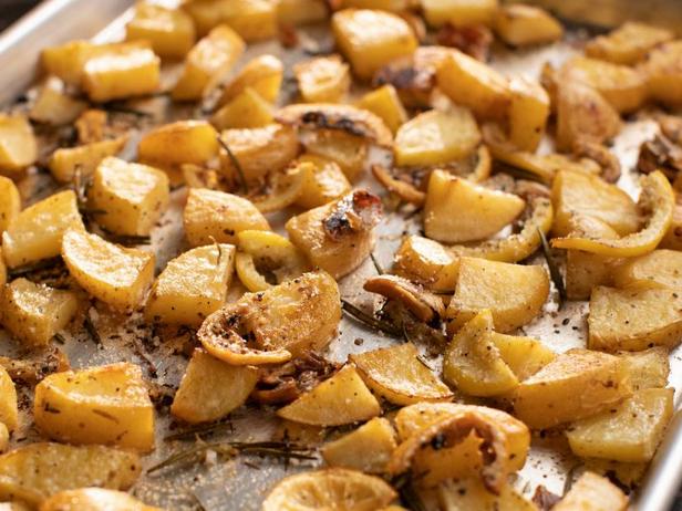 Как приготовить - Печёный картофель с лимоном по-тоскански