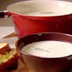 Тосканский суп из белой фасоли с чесноком