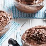 Шоколадный мусс из растаявшего мороженого