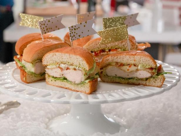 Фото Сэндвичи с хрустящей курицей