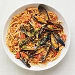 Спагетти-алла-водка с мидиями