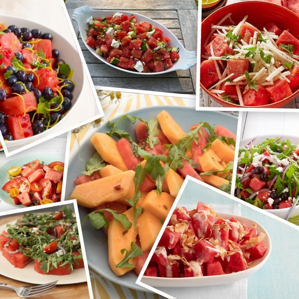 Как приготовить - 12 рецептов освежающих и вкусных салатов из арбуза