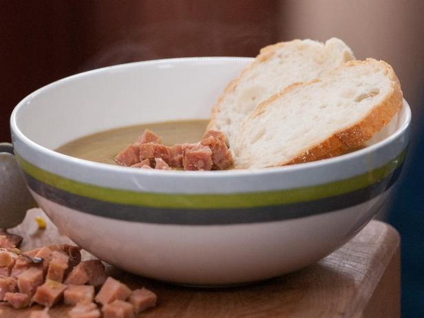 Как приготовить - Гороховый суп с копчёной ветчиной