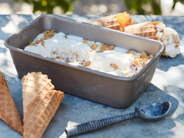 Мороженое с медом и арахисовой пастой без мороженицы