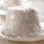 Мини-пирожные «Пища ангела» в зефирной глазури