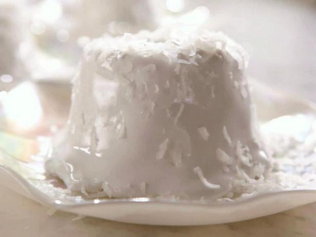 Как приготовить - Мини-пирожные «Пища ангела» в зефирной глазури