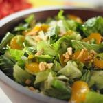 Сладкий хрустящий овощной салат