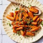 Остро-сладкая морковь в аэрогриле