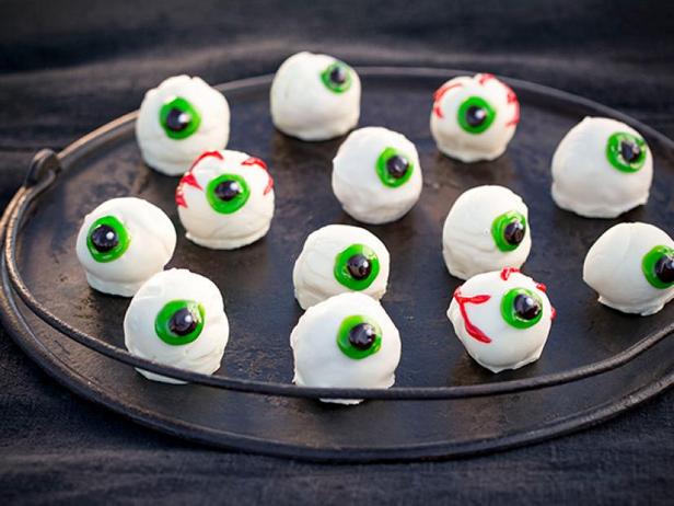 Пирожные «Глаза» - бисквитные конфеты