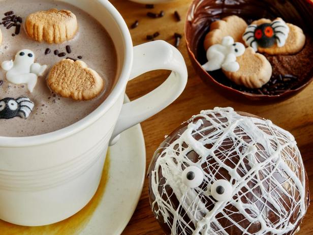 Как приготовить - Шоколадные бомбочки для какао на Хэллоуин