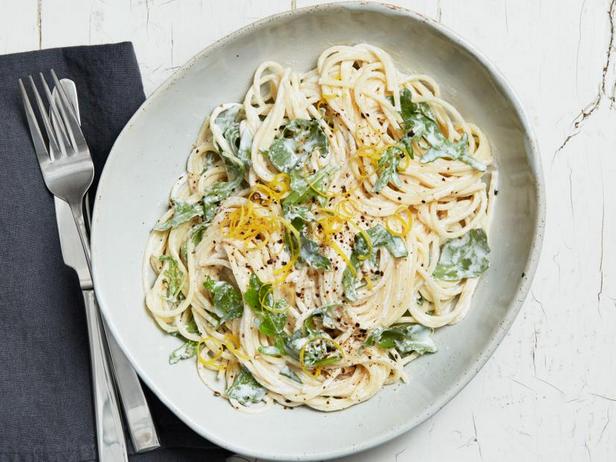 Как приготовить - Спагетти с рикоттой и лимоном