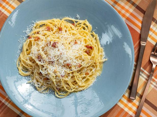 Как приготовить - Карбонара со спагетти и беконом