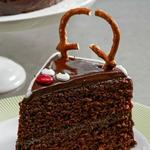Шоколадный торт «Олени Санты»