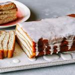 Слоёный пирог с корицей или ленивые булочки «Синнабон»