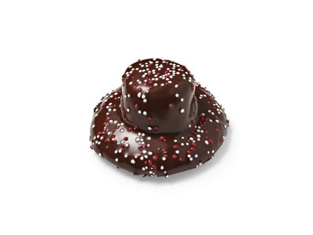 Печенье в шоколаде с маршмэллоу «Шляпы»